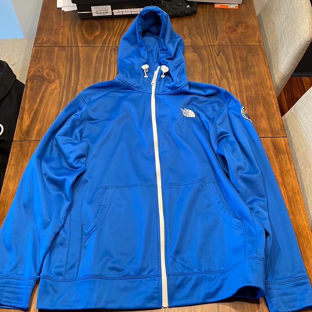 Men’s North Face Full Zip Hooded Sweatshirt